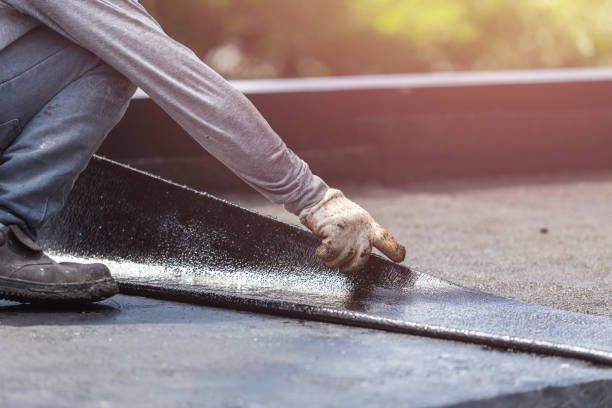 Professional Emergency Waterproofing technician working in Titusville, PA
